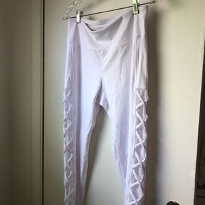 White Athletic Leggings